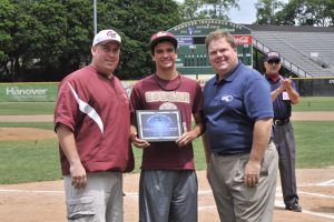 CONGRATULATIONS TO MEMBERS AND COACHING STAFF OF THE VARSITY BASEBALL PROGRAM. THE TEAM WAS THE 2015 RECIPIENT OF THE MAYFLOWER SPORTSMANSHIP AWARD AS WELL AS THE M.I.A.A. SPORTSMANSHIP AWARD.